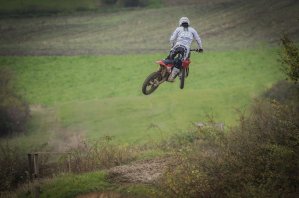 Flug mit E-Crosser